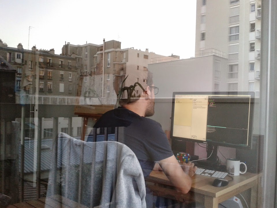 me in Paris, coding me in paris